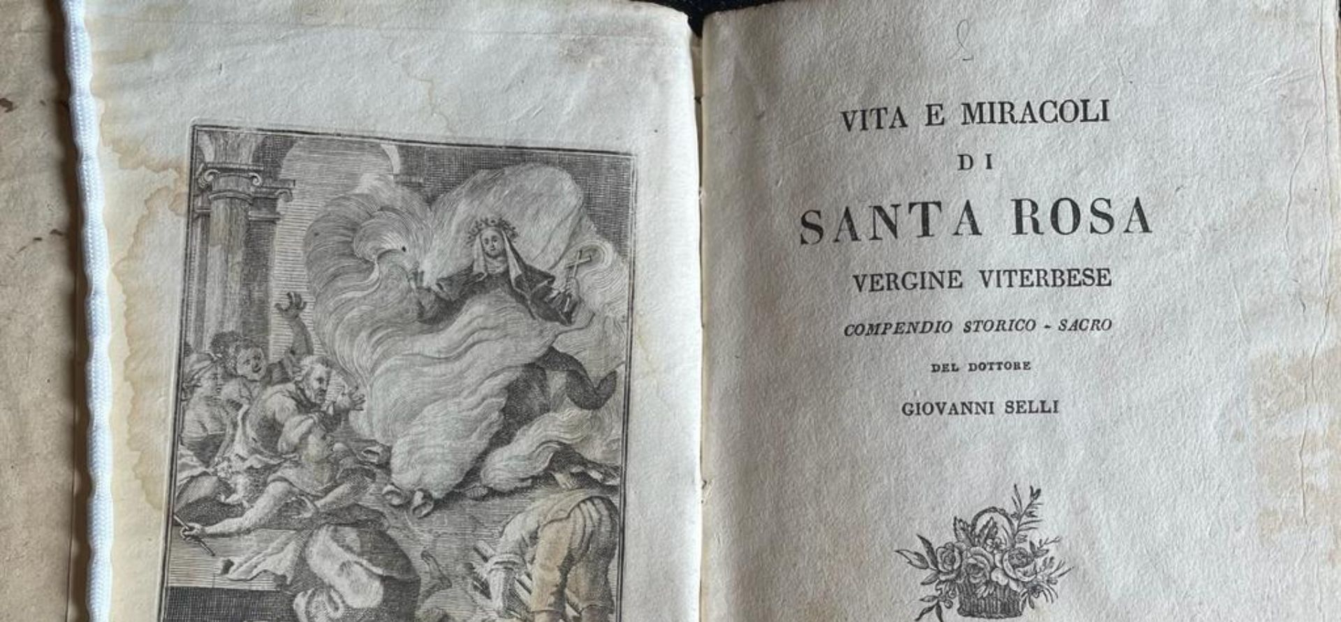 Micro-mostra dal titolo “Figurazioni di Santa Rosa dal patrimonio della Biblioteca Consorziale di Viterbo”