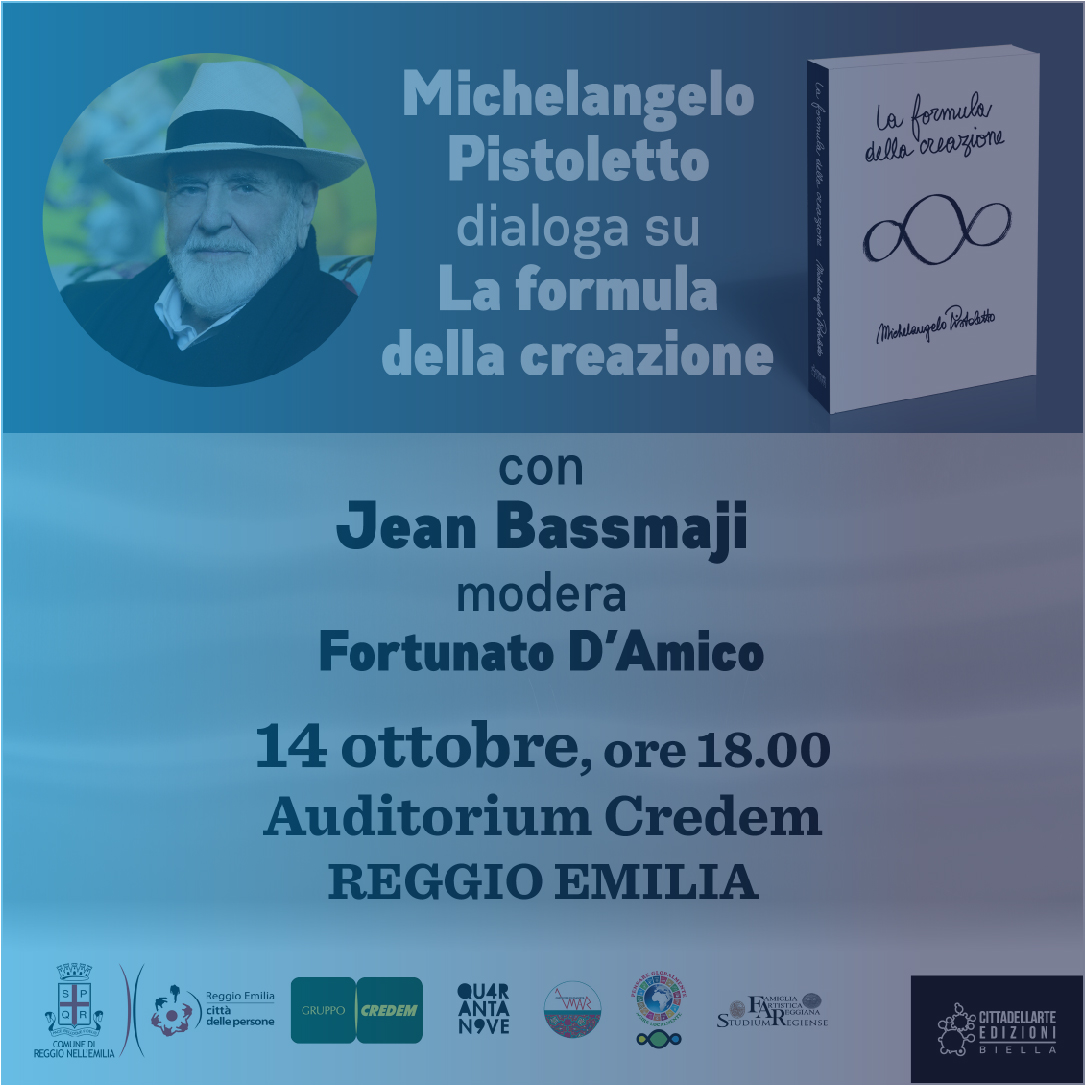 Presentazione del libro “La formula della creazione” di Michelangelo Pistoletto