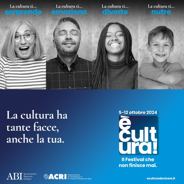 Al via la seconda edizione del Festival è cultura!