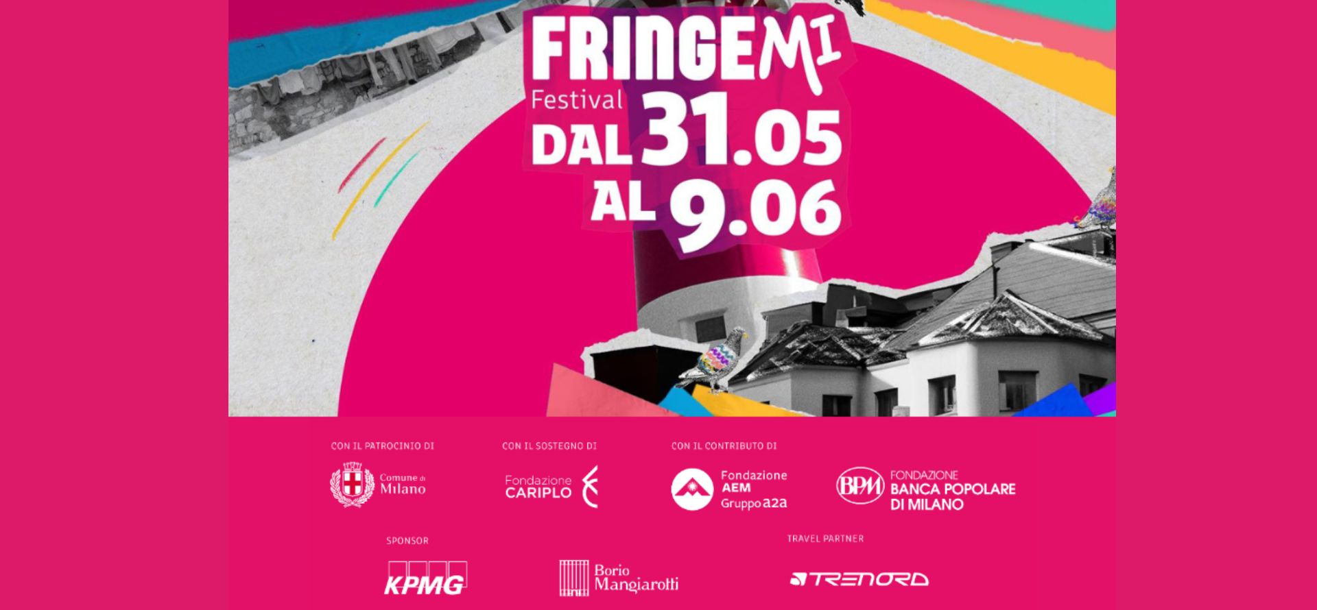 Fondazione BPM sostiene il FRINGEMI festival 2024 a Milano
