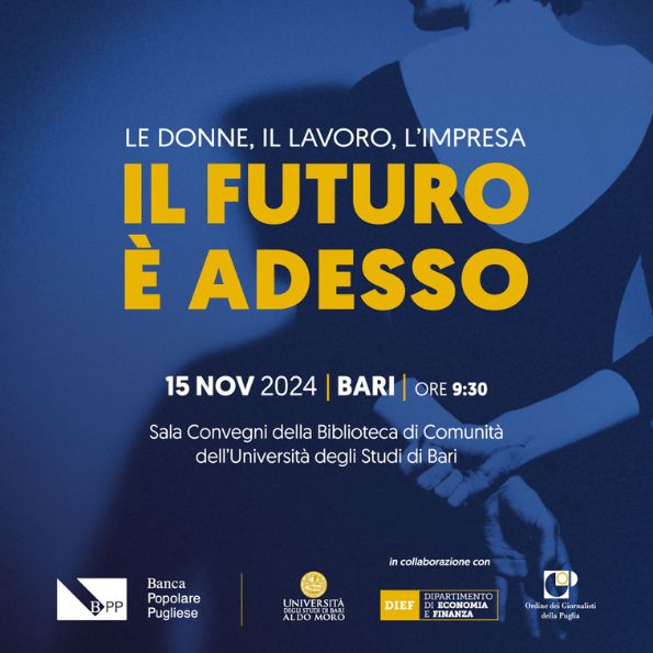 Seminario "Le donne, il lavoro, l'impresa: il futuro è adesso"