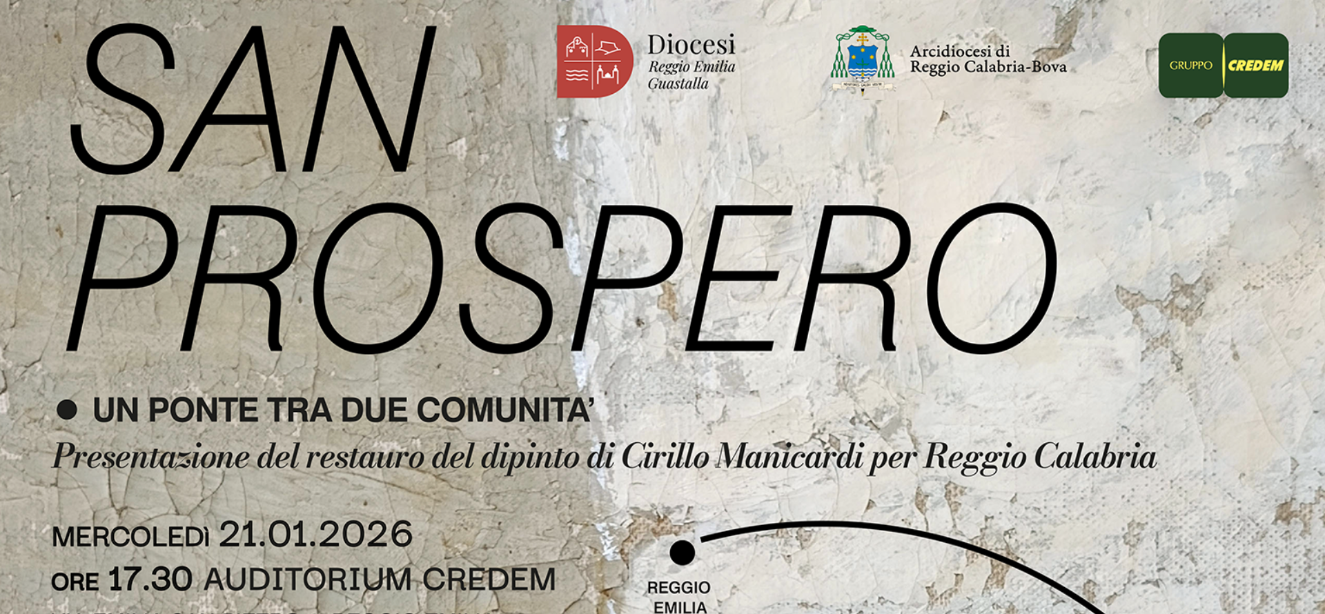 Presentazione del restauro del dipinto raffigurante San Prospero di Cirillo Manicardi