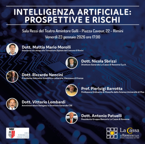 Incontro "Intelligenza Artificiale: prospettive e rischi"