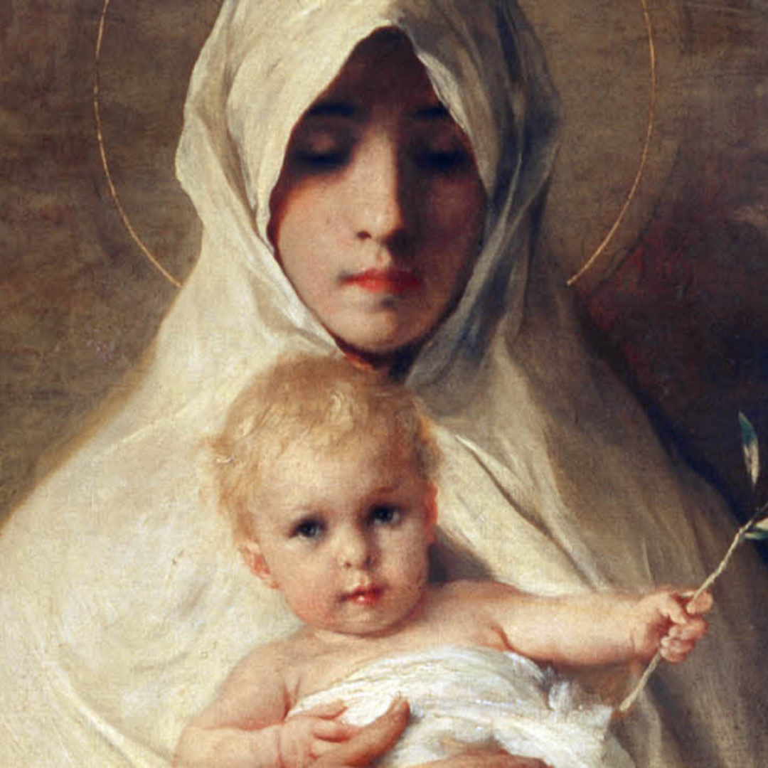 “Madonna con bambino” di Nicolò Barabino