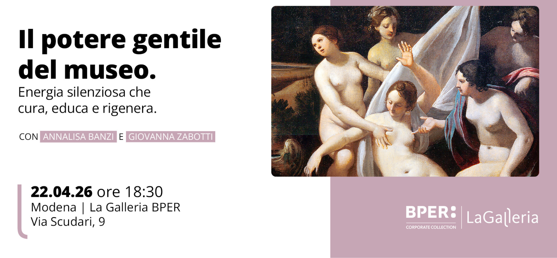 ARTalk a Modena con Annalisa Banzi e Giovanna Zabotti 