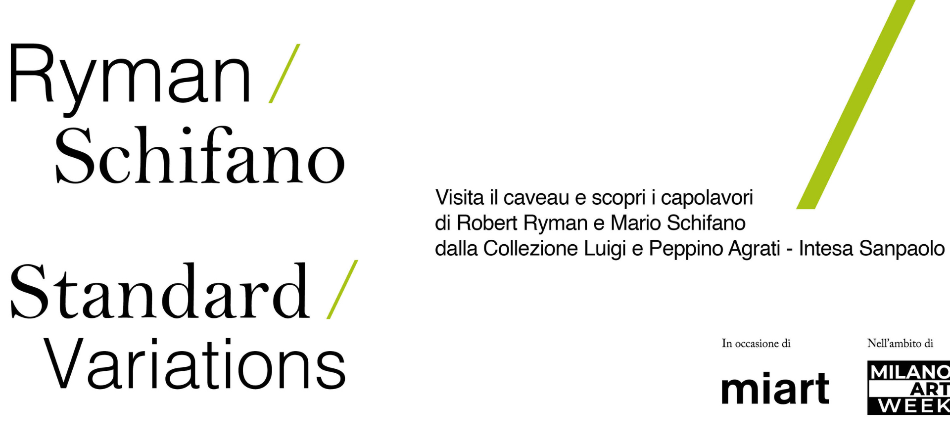 Milano Art Week - Caveau nascosto