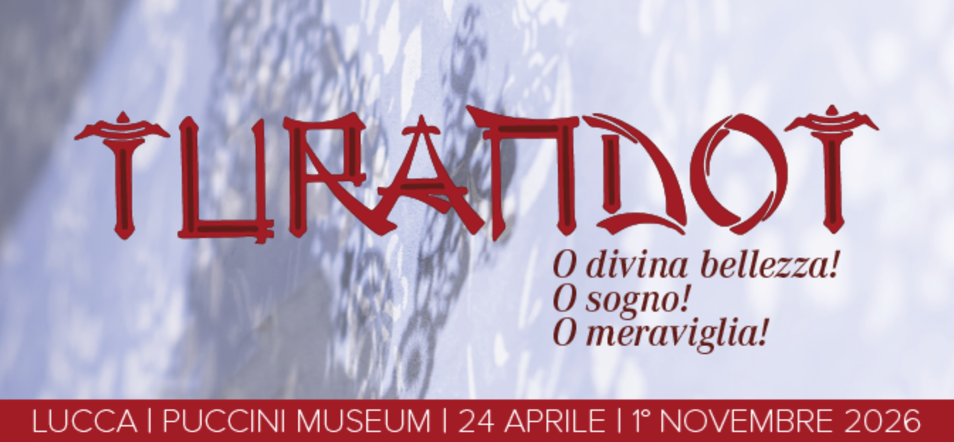 Turandot, o divina bellezza! O sogno! O meraviglia!