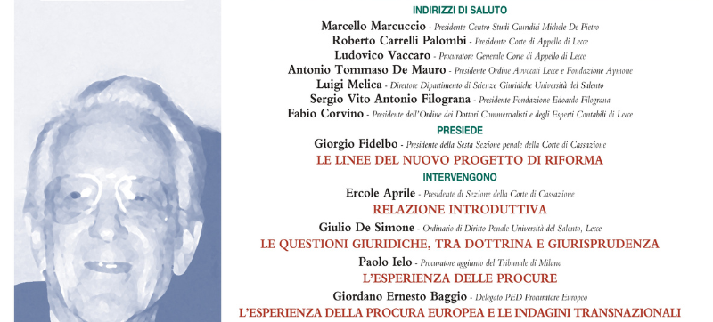 V Convegno Vittorio Aymone: "Il Decreto Legislativo 231/2001 e la responsabilità delle persone giuridiche. Analisi dei 25 anni di applicazione e prospettive di riforma"