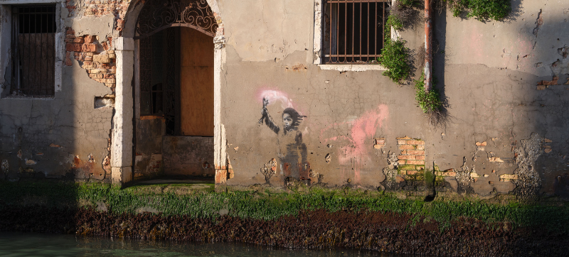 Banca Ifis completa il salvataggio del bambino migrante di Banksy