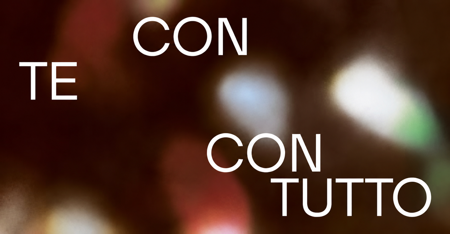 Con te con tutto