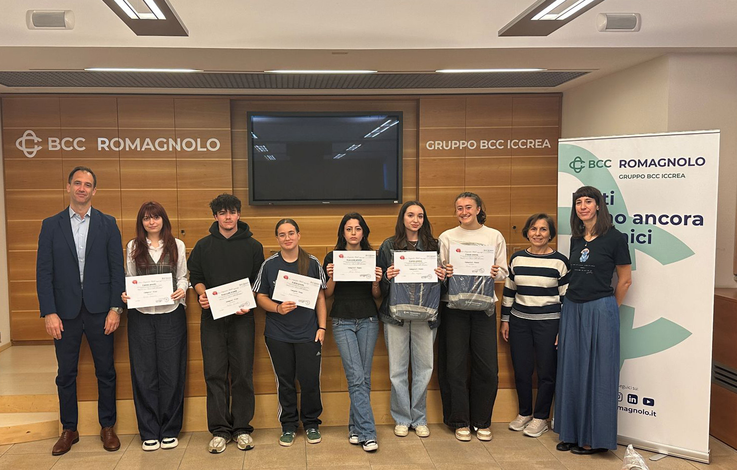 BCC Romagnolo premia i vincitori del Concorso di scrittura creativa