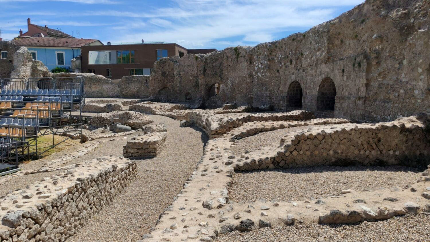 L'Anfiteatro romano di Terni, dopo il restauro finanziato da Fondazione Carit