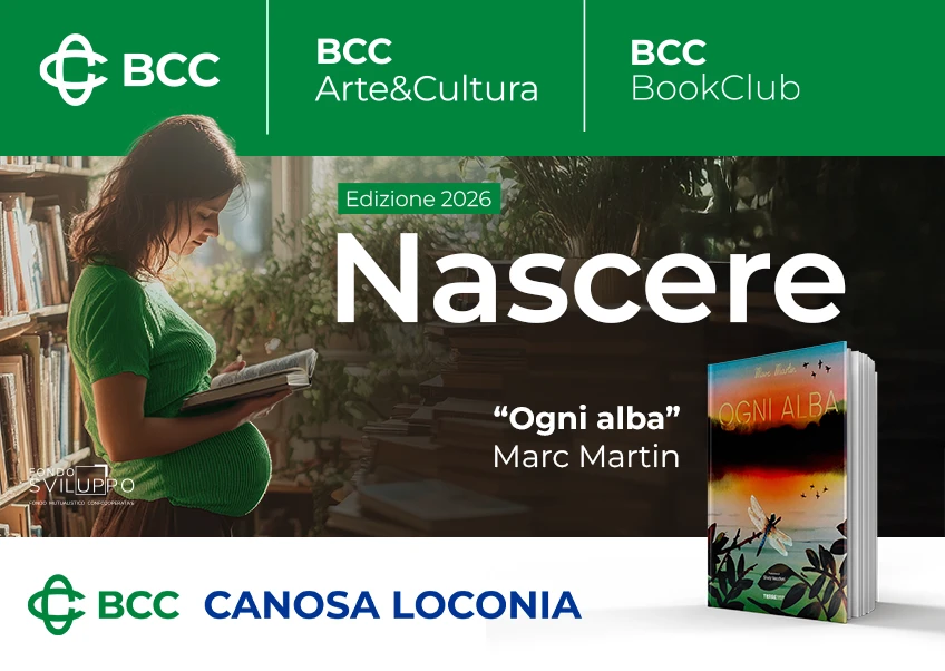 Bcc Book Club 2026: Bcc Canosa Loconia presenta "Ogni alba"