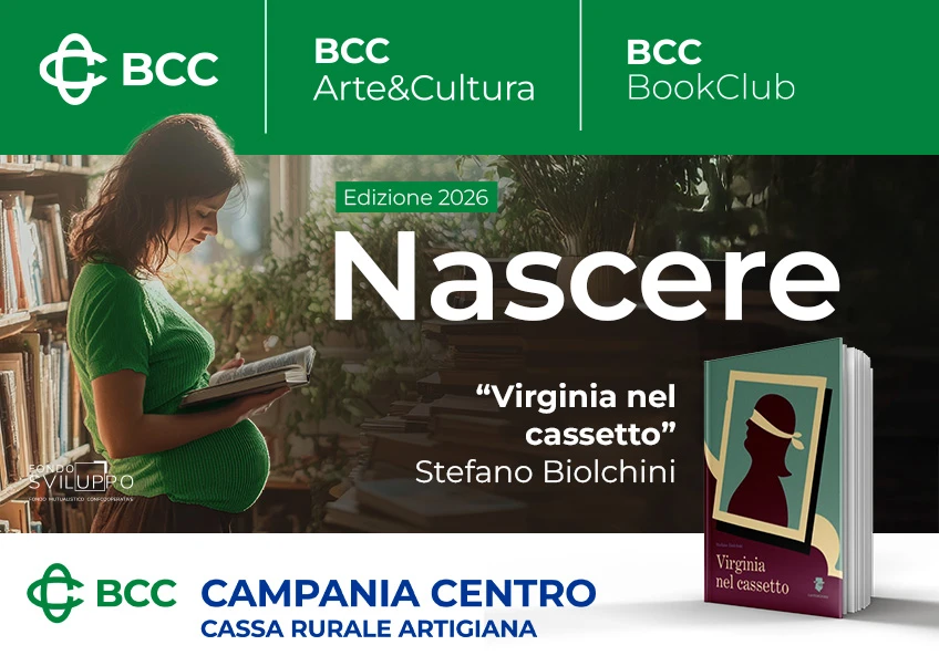 BCC Book Club: Banca Campania Centro presenta l'anteprima di "Virginia nel cassetto"