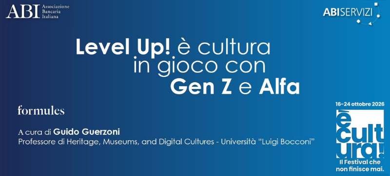 Level Up! è cultura in gioco con Gen Z e Alfa - intervista a Guido Guerzoni